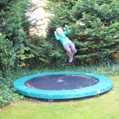 Trampoline springen